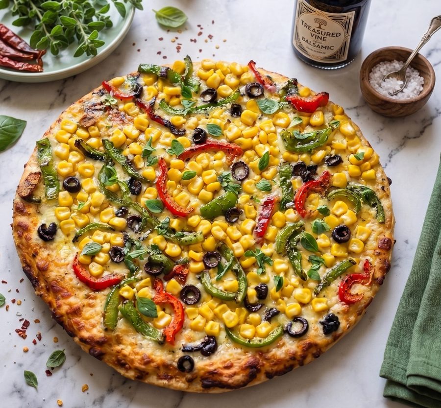 Butter Corn Pizza